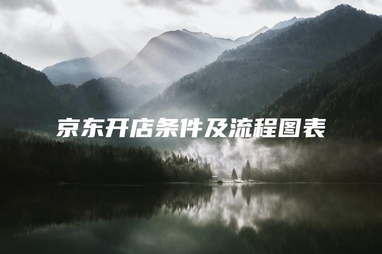 京东开店条件及流程图表