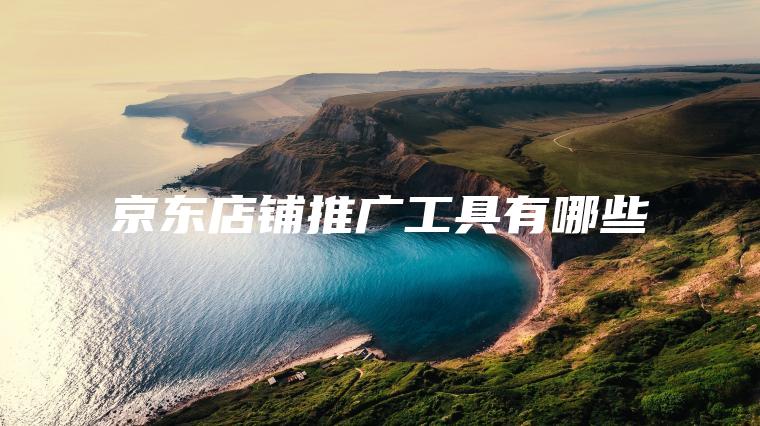 京东店铺推广工具有哪些