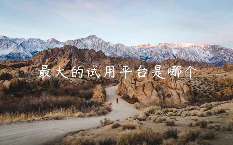 最大的试用平台是哪个