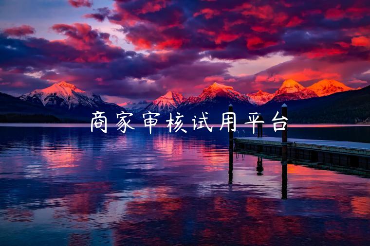 商家审核试用平台