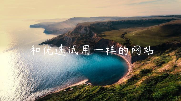 和优选试用一样的网站