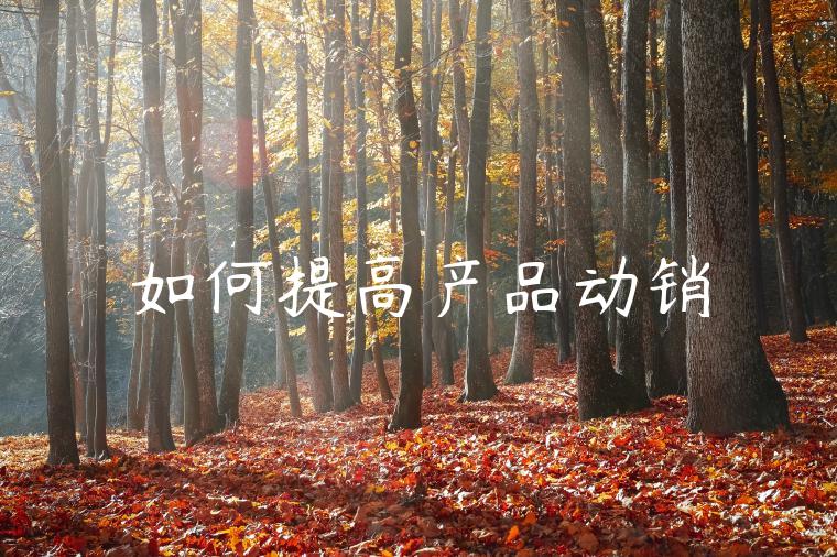 如何提高产品动销