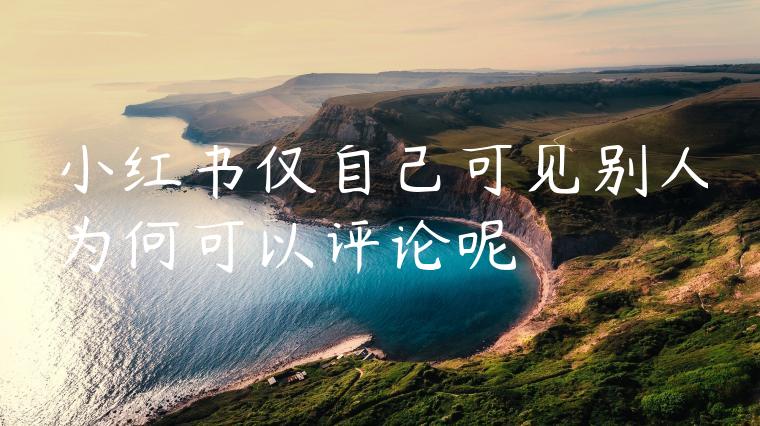 小红书仅自己可见别人为何可以评论呢 小红书仅自己可见别人为何可以评论呢