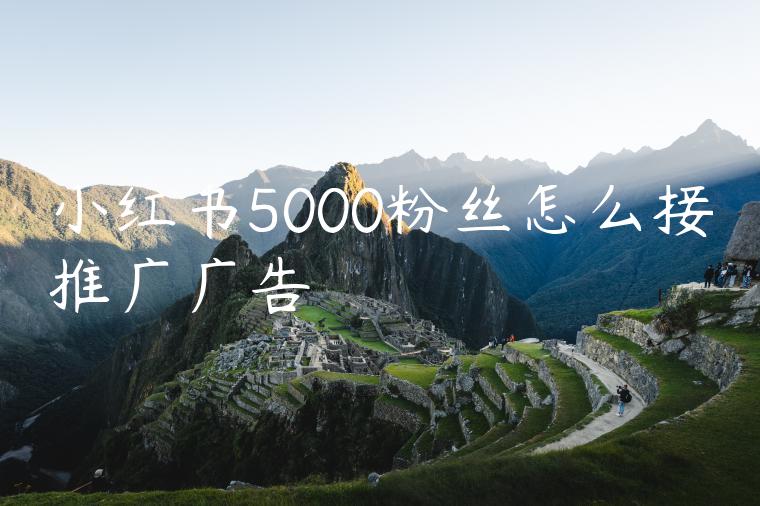 小红书5000粉丝怎么接推广广告 小红书5000粉丝怎么接推广广告
