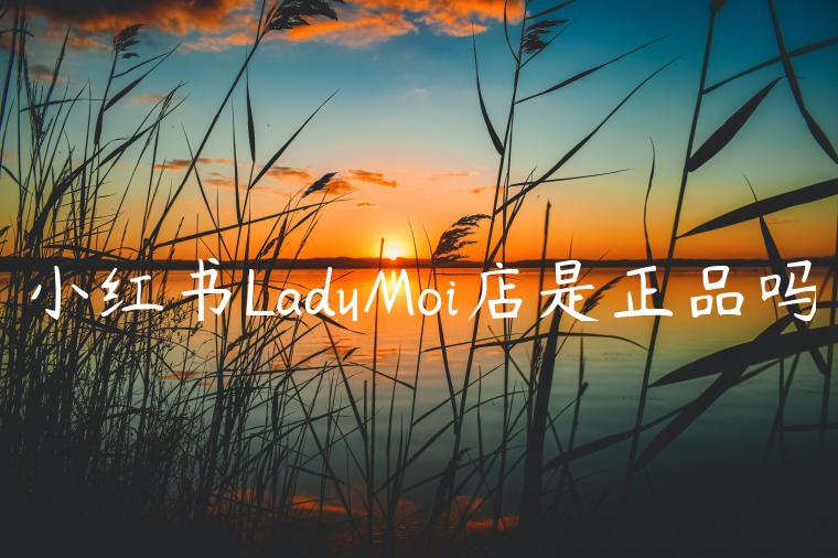 小红书LadyMoi店是正品吗