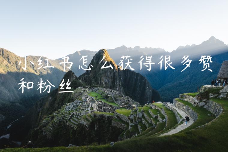 小红书怎么获得很多赞和粉丝