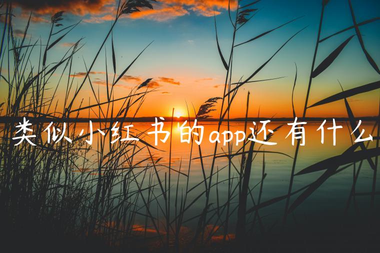 类似小红书的app还有什么 类似小红书的app还有什么