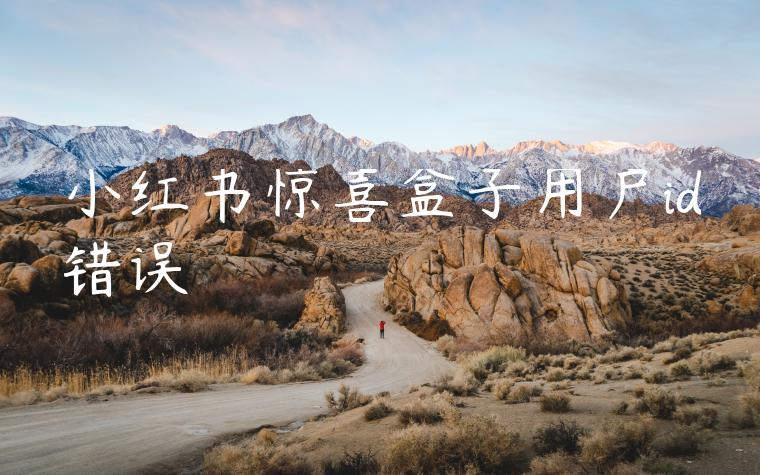 小红书惊喜盒子用户id错误 小红书惊喜盒子用户id错误