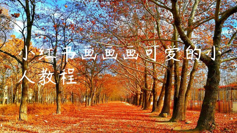 小红书画画画可爱的小人教程 小红书画画画可爱的小人教程