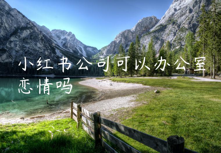 小红书公司可以办公室恋情吗 小红书公司可以办公室恋情吗