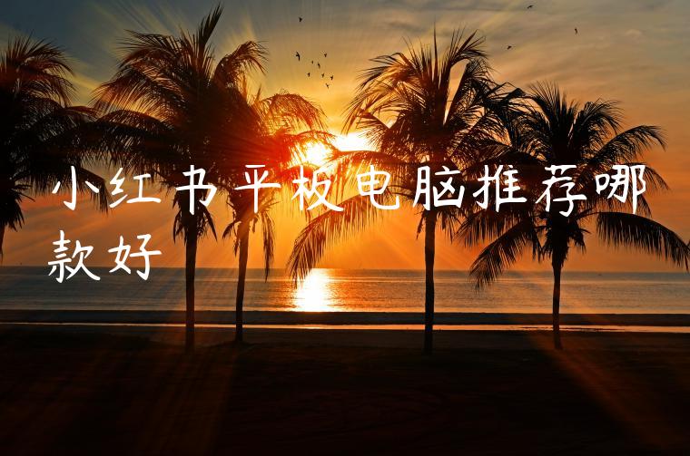 小红书平板电脑推荐哪款好 小红书平板电脑推荐哪款好