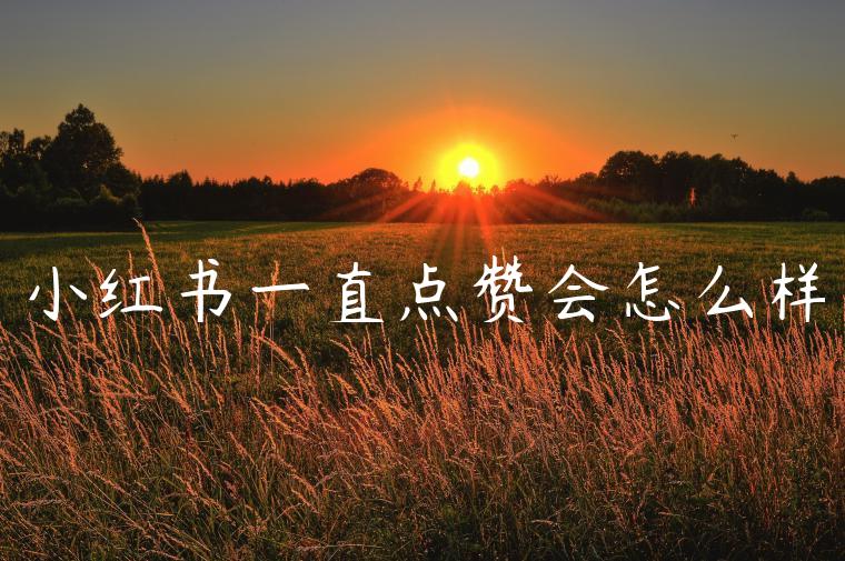 小红书一直点赞会怎么样 小红书一直点赞会怎么样