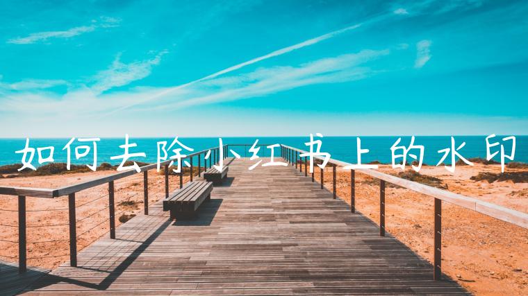 如何去除小红书上的水印