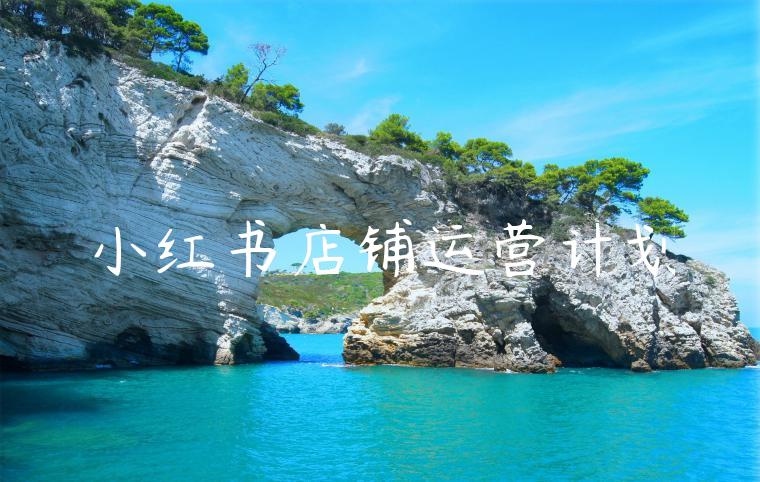 小红书店铺运营计划