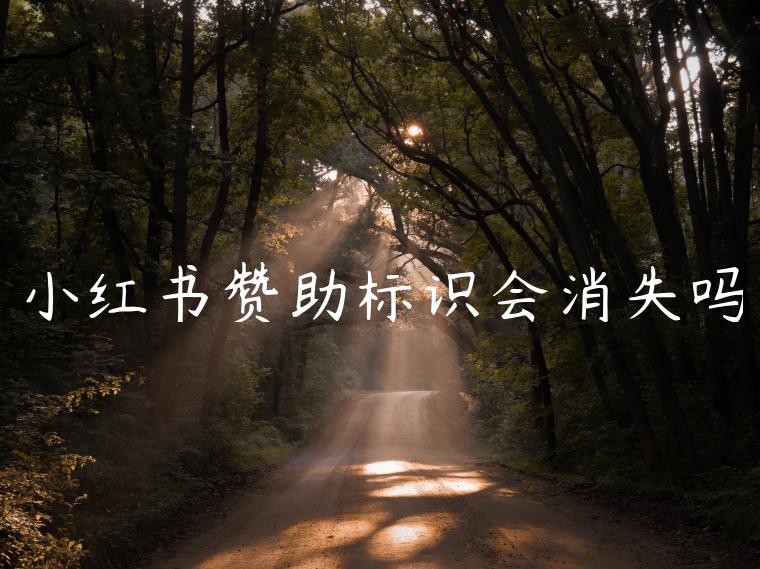 小红书赞助标识会消失吗 小红书赞助标识会消失吗