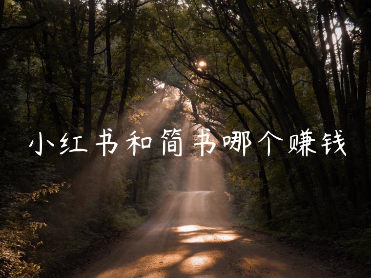 小红书和简书哪个赚钱 小红书和简书哪个赚钱