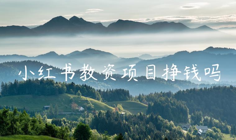 小红书教资项目挣钱吗 小红书教资项目挣钱吗