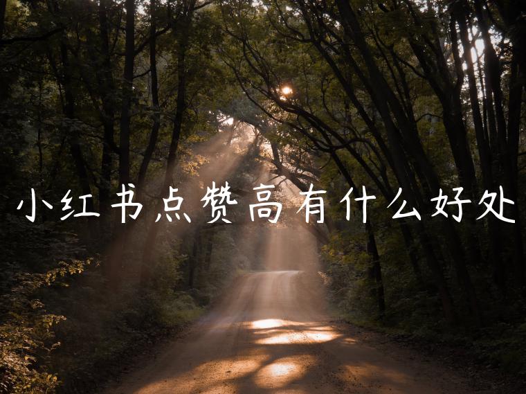 小红书点赞高有什么好处
