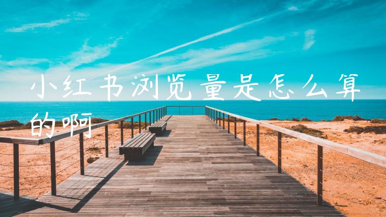 小红书浏览量是怎么算的啊