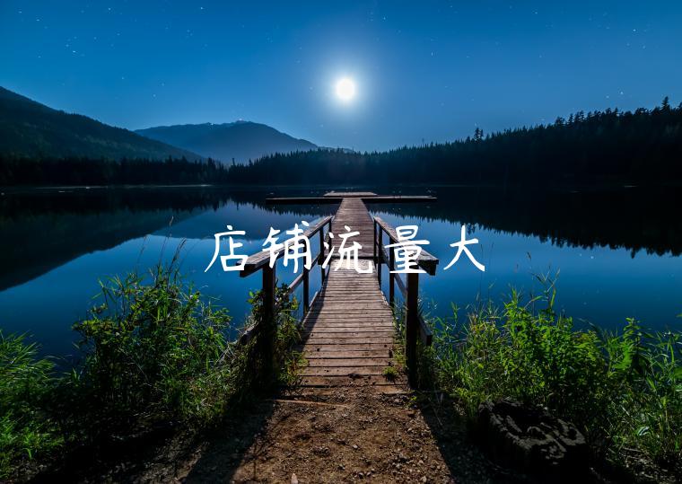 店铺流量大