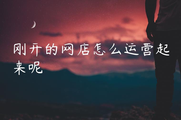 刚开的网店怎么运营起来呢 刚开的网店怎么运营起来呢