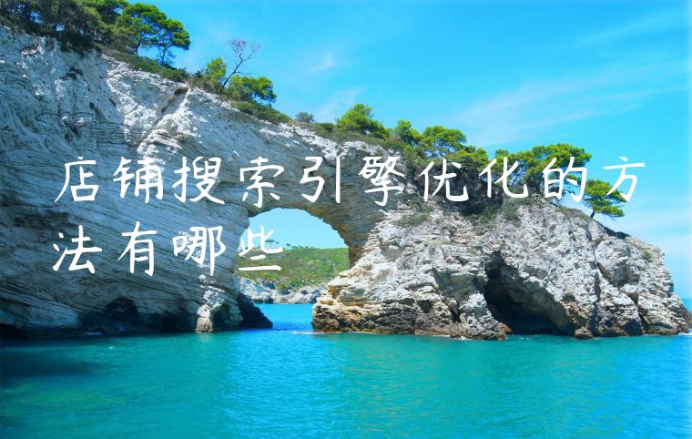 店铺搜索引擎优化的方法有哪些