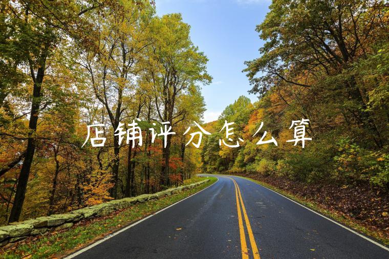 店铺评分怎么算 店铺评分怎么算