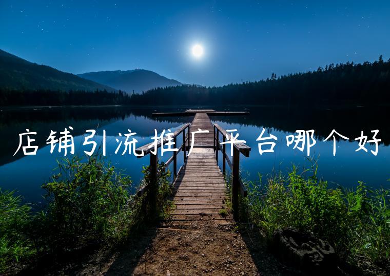 店铺引流推广平台哪个好 店铺引流推广平台哪个好