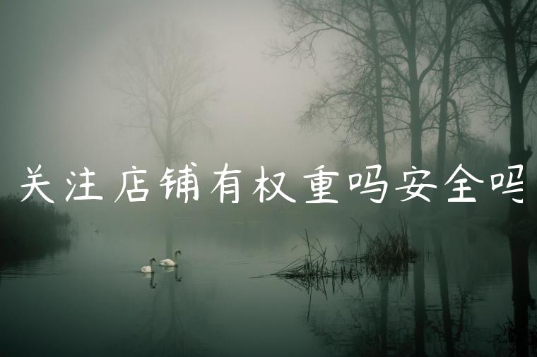 关注店铺有权重吗安全吗